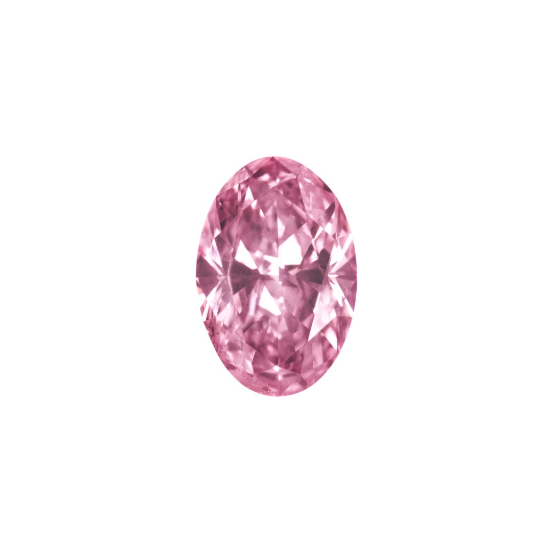 CERTIFIED ARGYLE OVAL DIAMOND 0.21CT 6P SI1-image